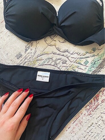 m Beden siyah Renk Bikini takımı