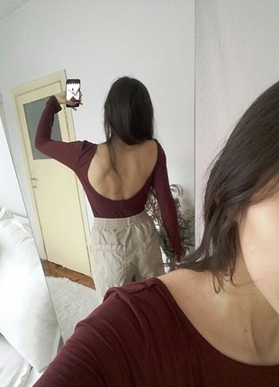 Missguided bordo bodysuit