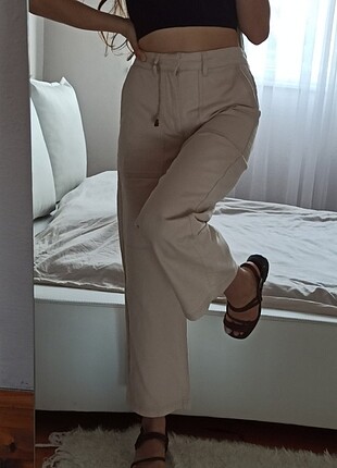 Düz kesim retro pantolon