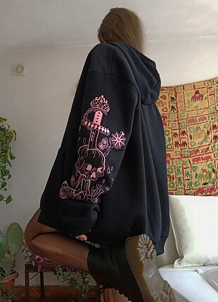 m Beden siyah Renk STREETWEAR UNİSEX HIRKA