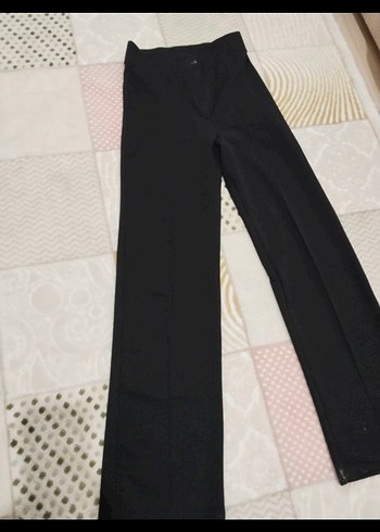 Zara Siyah çizgili pantolon