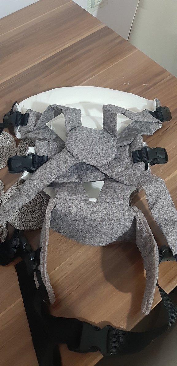 Vizon -kahve tonlarinda Bebek Taşıyıcı Kanguru - Görsel 2