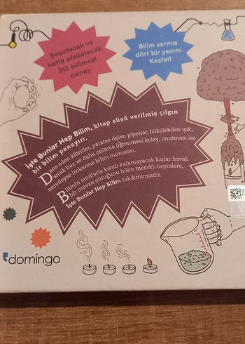 İşte Bunlar Hep Bilim - Domingo Sanat Kitabı - Görsel 2