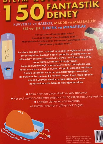 Bilim Kütüphanem 150 Fantastik Deney - Görsel 2