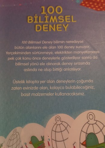100 Bilimsel Deney Kitabı - Görsel 2