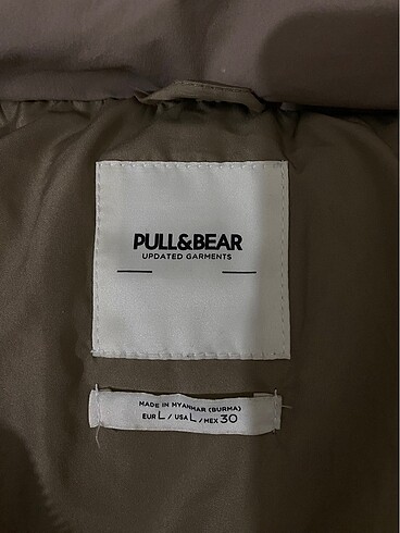 l Beden çeşitli Renk PULL&BEAR ŞİŞME MONT