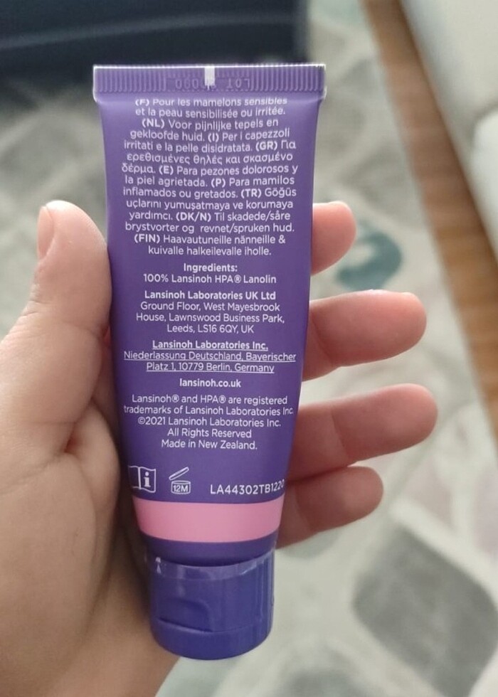 Gögüs ucu kremi lansinoh - Görsel 2