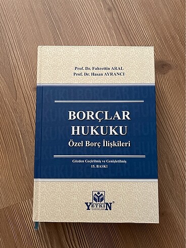 Borçlar Özel Fahrettin Aral