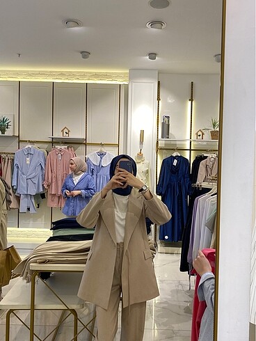 s Beden ten rengi Renk Blazer takım