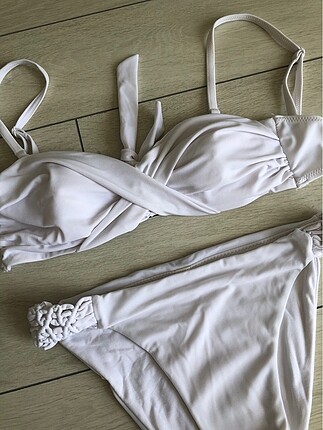 36 Beden Penti beyaz bikini