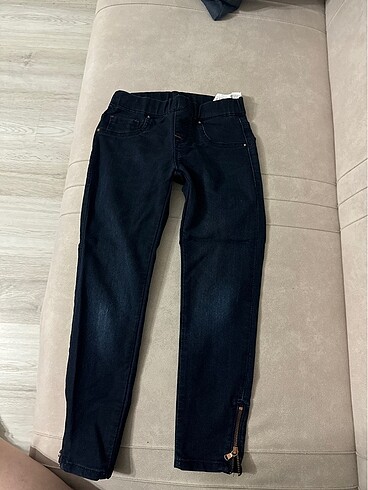 Fermuar detaylı pantolon