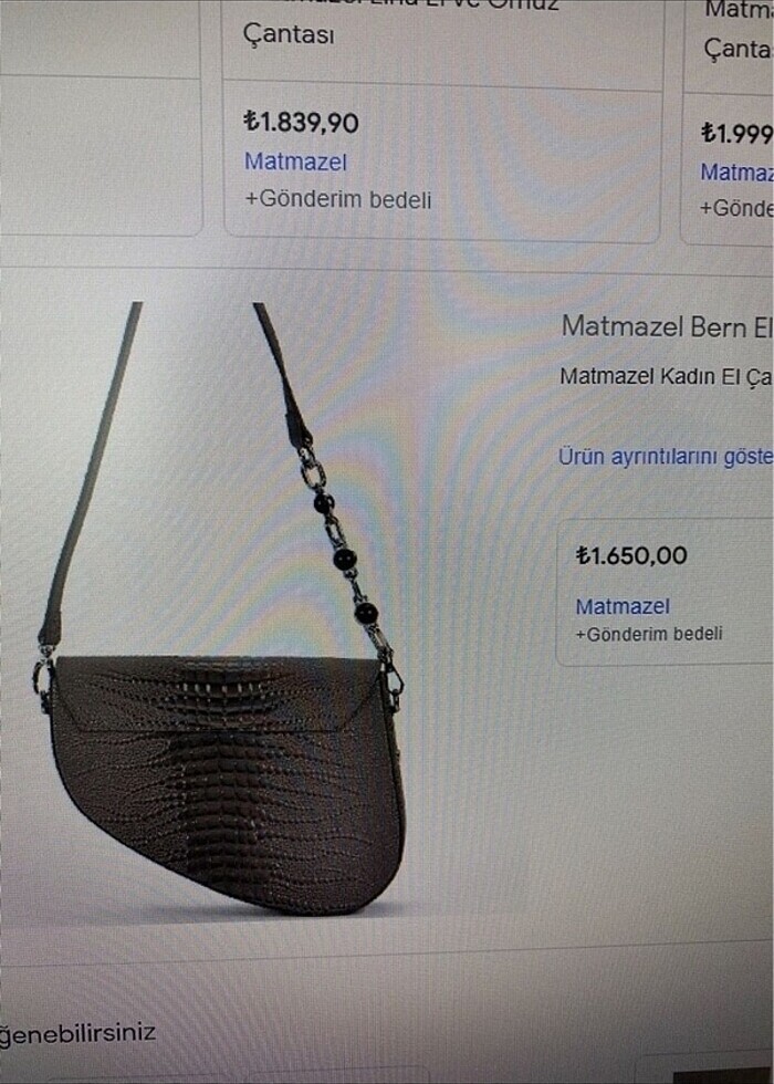 Matmazel bayan çanta - Görsel 2