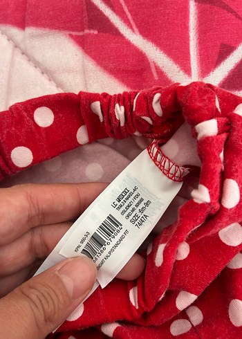 Kız Çocuk Gri Fırfırlı Pamuklu Şort - Görsel 2