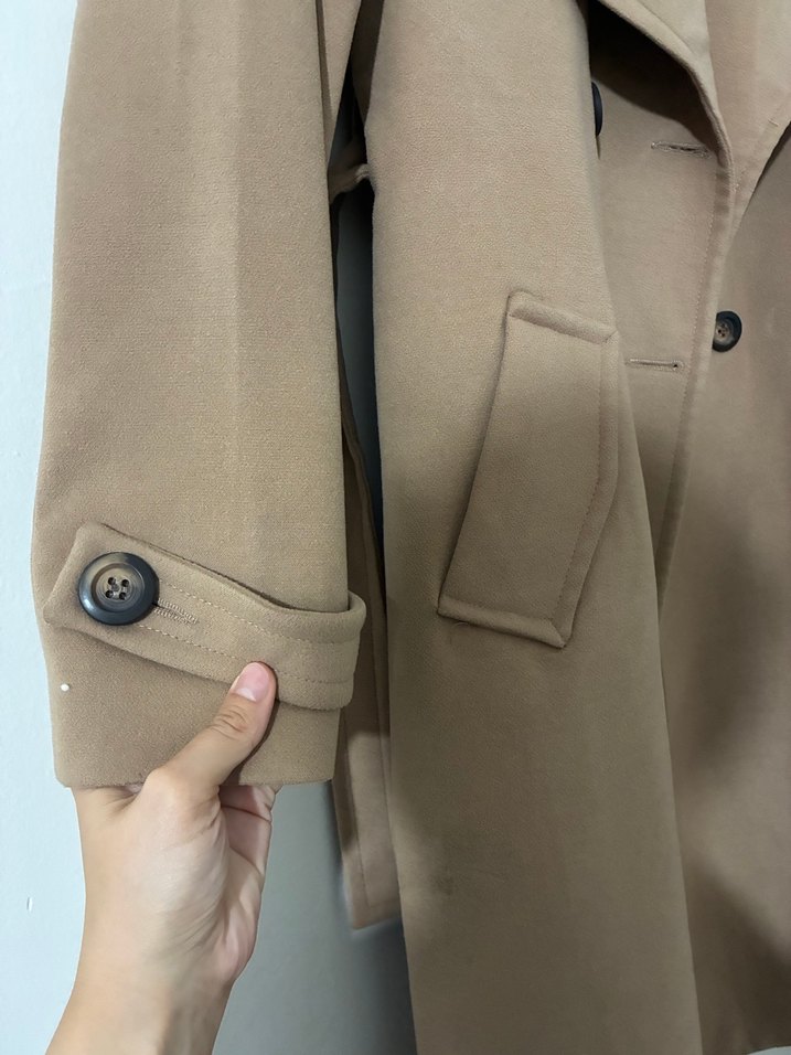 Chima kaşe kaban - Görsel 4