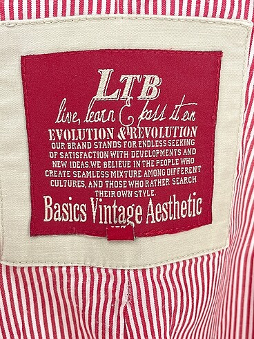 xs Beden çeşitli Renk LTB Trenchcoat %70 İndirimli.