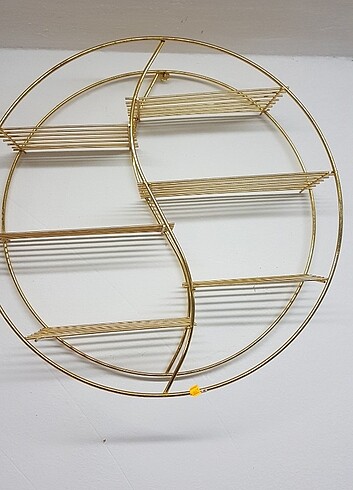 Gold dekoratif raf