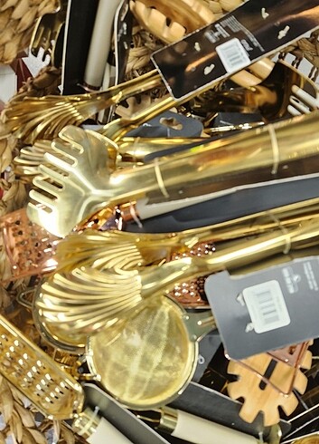 Gold mutfak esyalari
