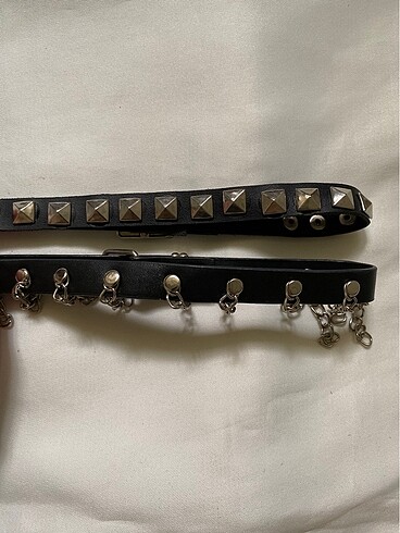 İkili gotik choker kolye
