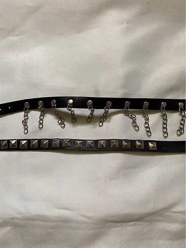 2K İkili gotik choker kolye