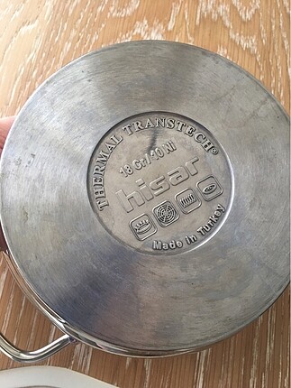 Beden gri Renk SATILDI. Hisar tencere, 16 sm, 1,2 litrelik