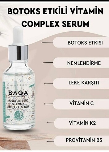 Baga botoks etkili serum