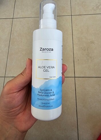 Zaroza Aloe Vera Hair Gel - Görsel 4