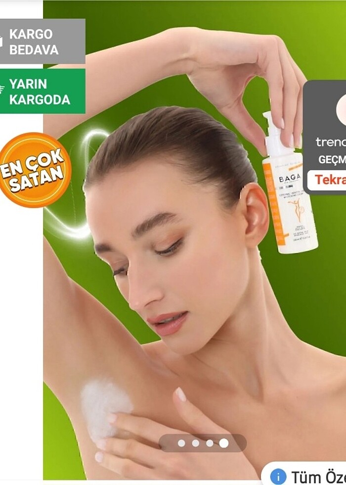 Koltuk Altı ve Genital Bölge Beyazlatıcı - Görsel 4