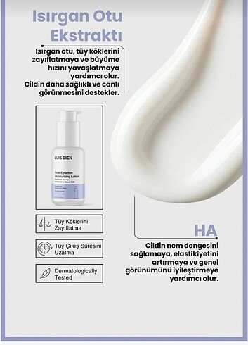 Epipasyon Sonrası Bakım Sütü - Görsel 3