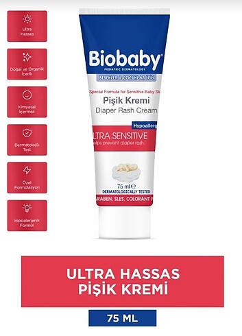 Biobaby pisik kremi