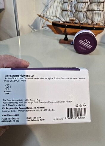 The Ceel Mor Karbon Dis Macunu ve Mor Karbon Dis Beyazlatma Tozu - Görsel 6