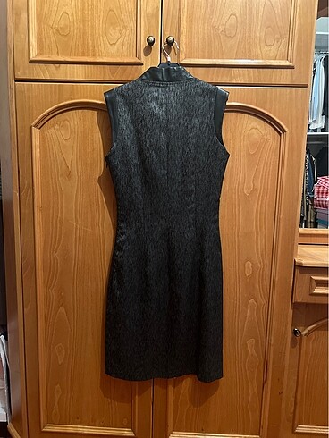 34 Beden siyah Renk Casual kalem elbise