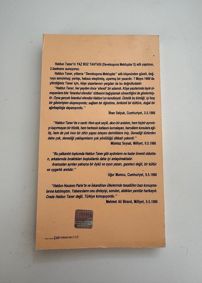 Haldun taner yaz boz tahtası - Görsel 2