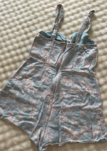 Pull and Bear Pull and bear askılı Fransız stili tulum