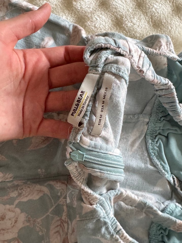 Pull and bear askılı Fransız stili tulum - Görsel 3