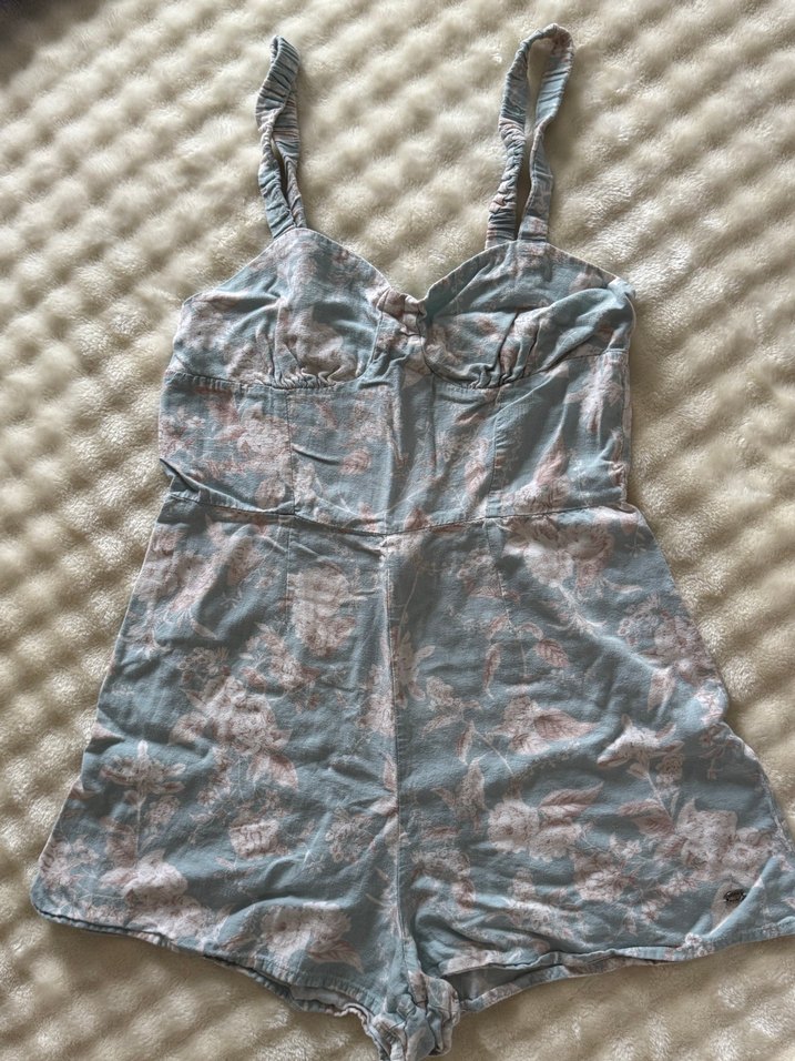 Pull and bear askılı Fransız stili tulum - Görsel 4