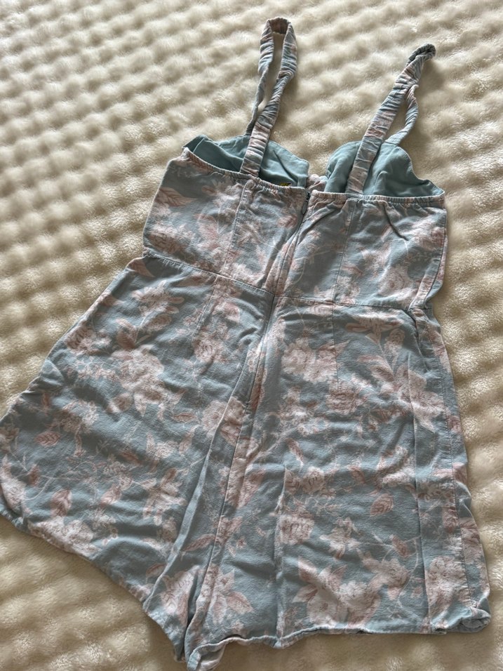 Pull and bear askılı Fransız stili tulum - Görsel 2