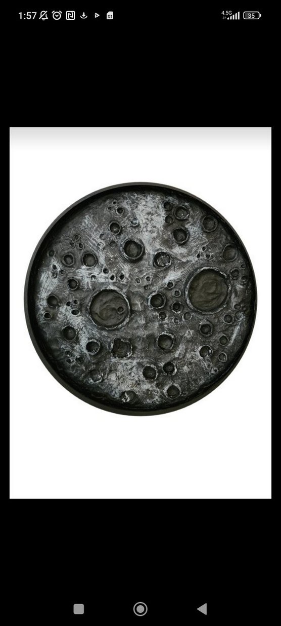 Ay temalı LED lamba el yapımı - Görsel 2