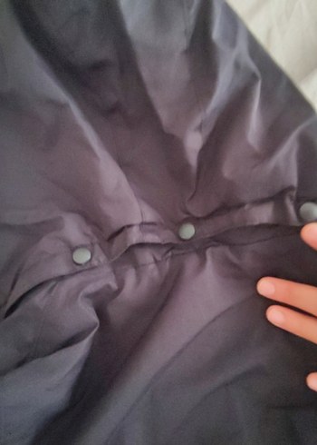 Mavi Kapüşonlu Kayak Tulumu - Görsel 8