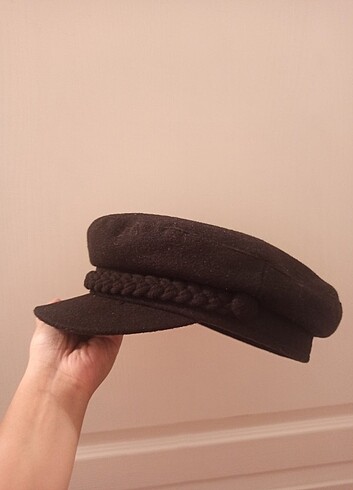 SİYAH VİNTAGE ŞAPKA ( Unisex )