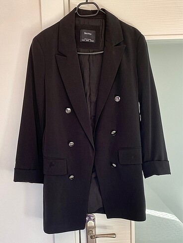 Siyah blazer ceket