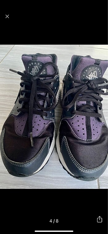 39 Beden mor Renk Nike huarache spor ayakkabı