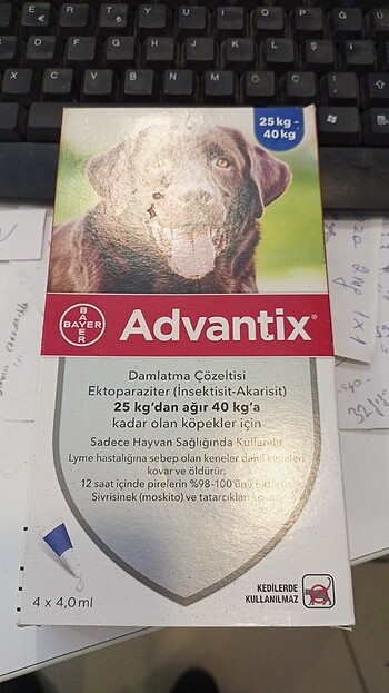Köpek pire damlasi