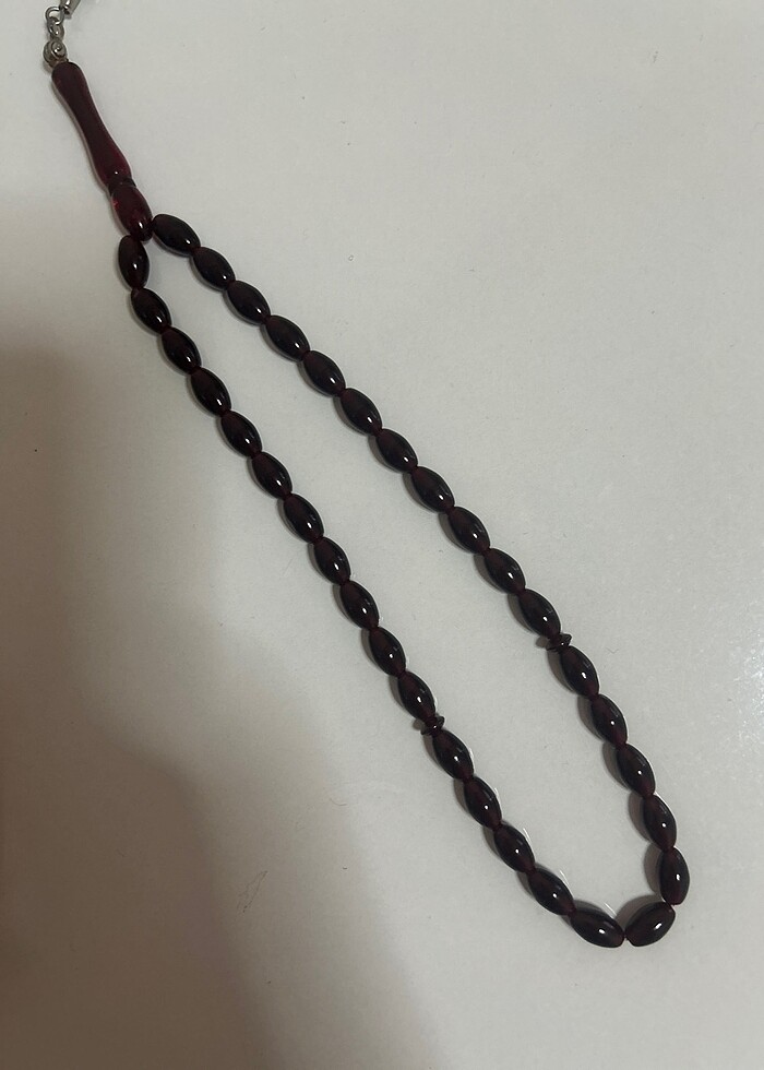 Toz kehribar tespih - Görsel 3