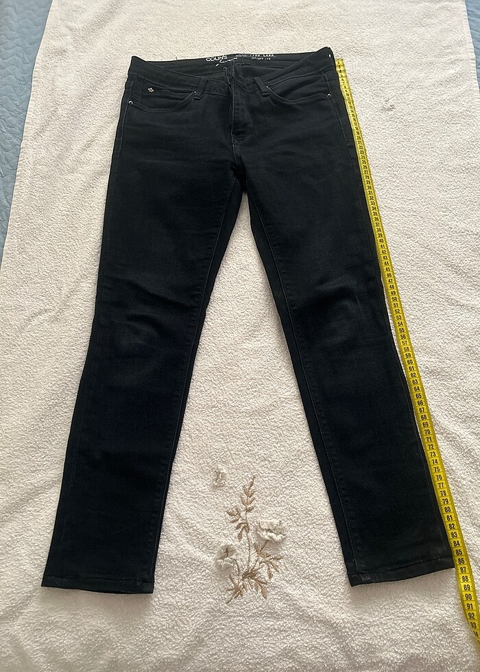 Koyu lacivert colins kot - Görsel 2