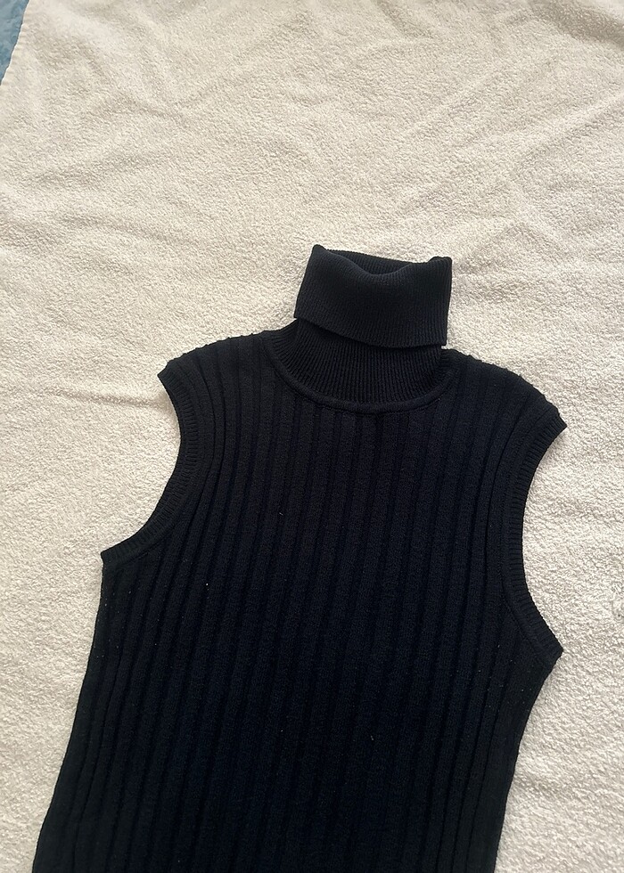 Boğazlı, lastikli, süveter - Görsel 4