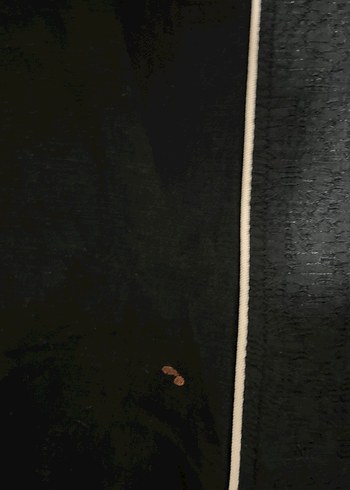 Siyah Keten Pardesü - Görsel 5