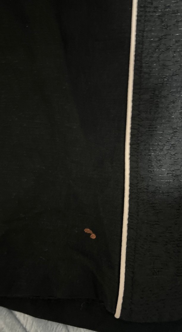 Siyah Keten Pardesü - Görsel 5