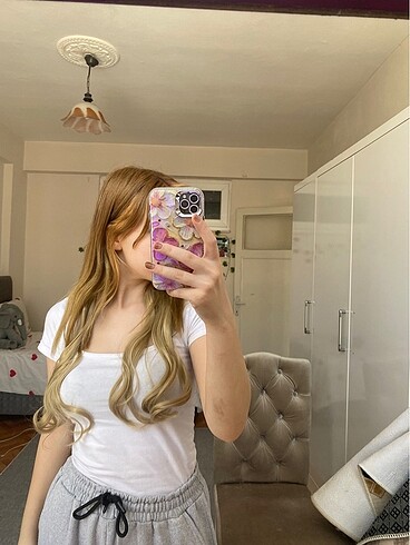 Diğer sarı postiş saç