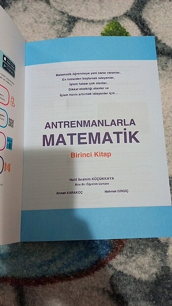  Beden Antrenmanlarla matematik birinci kitap 