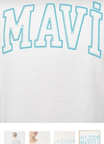 m Beden beyaz Renk Mavi t-shirt 